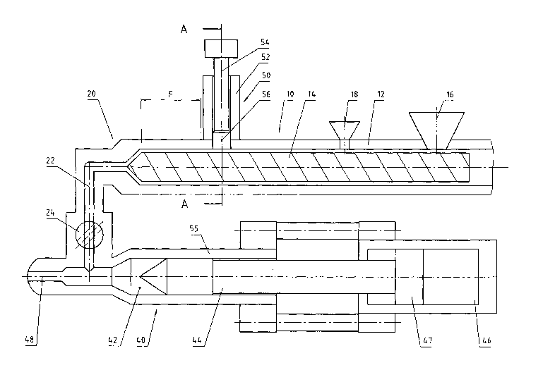 A single figure which represents the drawing illustrating the invention.